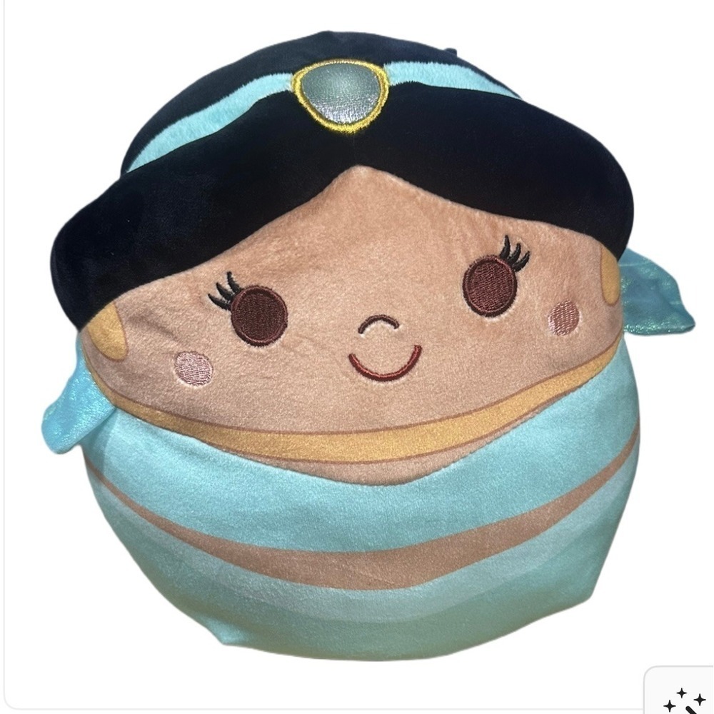 Squishmallow Disney Jasmine ONLY Aladdin Plush Stuffed 10 inch KellyToy